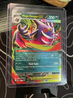 Pokemon TCG Mega Gengar EX Promo Black Star MEP #073 Eng NM Card Single AH ME CR - Image 2