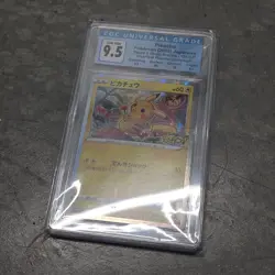 PIKACHU POKEMON 124/S-P 2020 SWORD & SHIELD PROMO - 9.5 JAPANESE CGC Gem Mint - Image 2