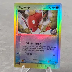 Pokemon Vintage Magikarp 60/97 EX Dragon 2003 Reverse Holo e-Series LP - Image 1