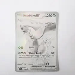 Pokemon TCG Reshiram ex 173/086 Sv: White Flare Secret Rare Holo Full Art - Image 1