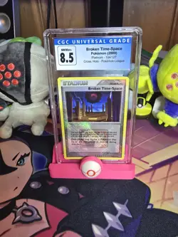 Broken Time-Space - Crosshatch Holo League Promo Pokemon 104/127 CGC Graded 8.5 - Image 1