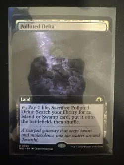 1x Polluted Delta Borderless *MINT* 0465 MH3 - Image 1