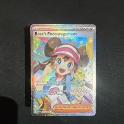 Rosa’s Encouragement 123/088 Pokemon SIR Full Art Perfect Order - Image 1