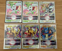 Pokemon Vstar Lot of 6 Arceus Shaymin Giratina Lucario Near Mint NM - Image 1