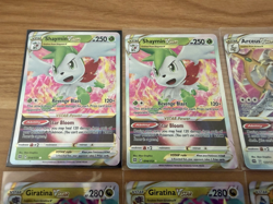 Pokemon Vstar Lot of 6 Arceus Shaymin Giratina Lucario Near Mint NM - Image 2