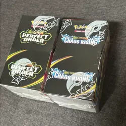 Pokemon TCG - x1 Chaos Rising x1 Perfect Order Half Booster Box - Sealed - Image 1