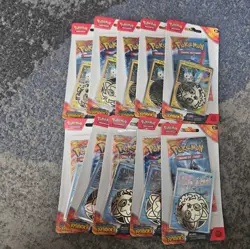 Pokemon Surging Sparks Blister Pack lot of 12 with promo - Image 3