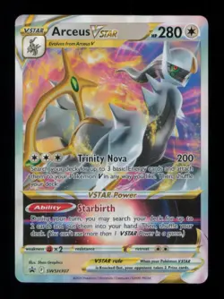ARCEUS VSTAR PROMO HOLO SWSH307 NM POKEMON - Image 1