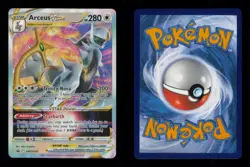 ARCEUS VSTAR PROMO HOLO SWSH307 NM POKEMON - Image 3