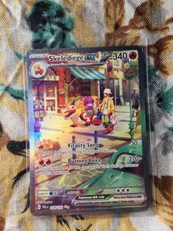 Pokemon LP Skeledirge ex 258/193 Sv02: Paldea Evolved Holo EN - Image 2