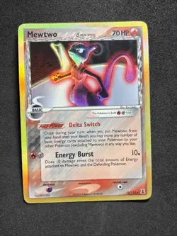 Pokemon 2005 EX Delta Species Mewtwo #12/113 MP- - Image 1