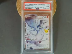 Pokemon Celebrations Reshiram Classic Collection B&W 113/114 PSA 9 Mint - Image 1
