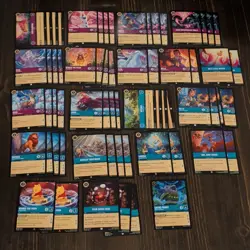 Disney Lorcana Fabled Set Ready Custom Burple Deck (Sapphire - Amethyst) - Image 1