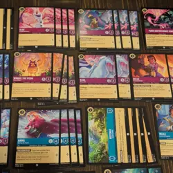 Disney Lorcana Fabled Set Ready Custom Burple Deck (Sapphire - Amethyst) - Image 3