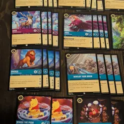 Disney Lorcana Fabled Set Ready Custom Burple Deck (Sapphire - Amethyst) - Image 5