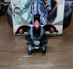 Bakugan B1 Darkus Siege 400G Black Battle Brawlers W/ Card Rare! - Image 2