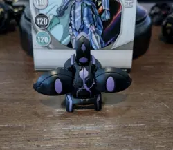 Bakugan B1 Darkus Siege 400G Black Battle Brawlers W/ Card Rare! - Image 3