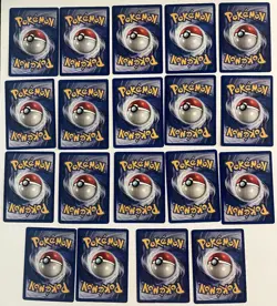 Pokemon TCG Vintage 1999 Base Set Lot (19 Cards) Non Holo - Image 2