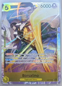 Borsalino EB04-058 SR One Piece Card Game Extra Booster Super Rare NM - Image 1