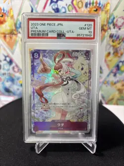PSA Uta op02 120 sec Premium Card Collection Trading Card Limited Edition - Image 1