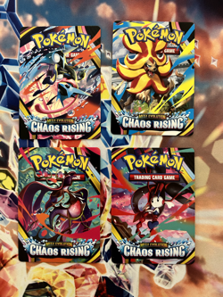 Pokemon Chaos Rising Trainer Tips Cards Art Set NM - Image 1