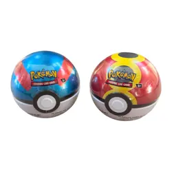 Two Pokemon Trading Card Game Pokemon TCG Poke Ball Tin Sealed Lot Of Two Tin's - Image 1
