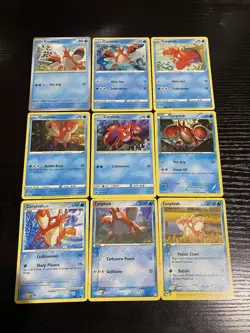 Pokemon TCG Corphish Collection From 9 Different Set English Cards NM - Image 1