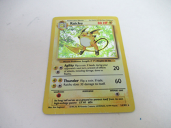 Raichu Pokemon Card Holo WOTC 14/102 Base Set Rare Vintage 1999 LP+ - Image 4