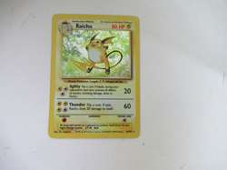 Raichu Pokemon Card Holo WOTC 14/102 Base Set Rare Vintage 1999 LP+ - Image 5