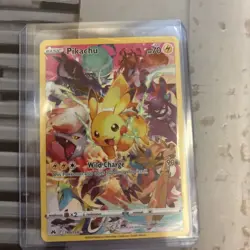 Pikachu - 160/159 - Pokemon Crown Zenith Sword & Shield Secret Rare Card NM - Image 1