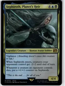 Sephiroth, Planet's Heir M FINAL FANTASY 553 NM - Image 1