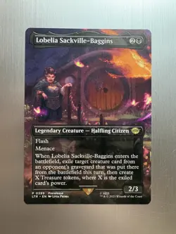 Lobelia Sackville-Baggins - 399 - MTG: Lord of the Rings - Borderless - Regular - Image 1
