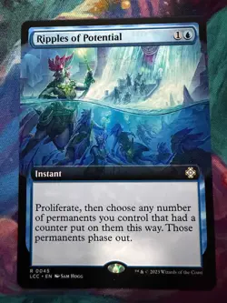 MTG Ripples of Potential (Extended) Commander: Lost Caverns of Ixalan (0045) LP - Image 1