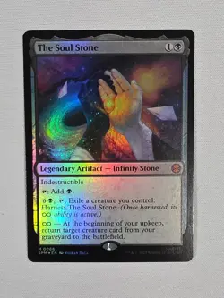 The Soul Stone 66 Mythic Marvel's Spider-Man Magic: The Gathering Foil Near Mint - Image 1