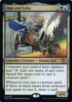 Inga and Esika - March of the Machine - Magic MTG NM - Image 1