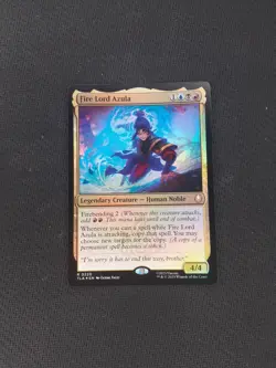 MTG:Fire Lord Azula 0220 Foil -Avatar The Last Airbender NM - Image 1