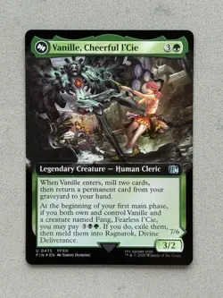 Vanille, Cheerful l'Cie - #475 FOIL (Extended Art) Final Fantasy FIN - MTG - NM - Image 3