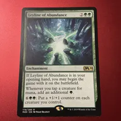 MTG Leyline of Abundance Core Set 2020 179/280 Regular Rare - NM - Image 1