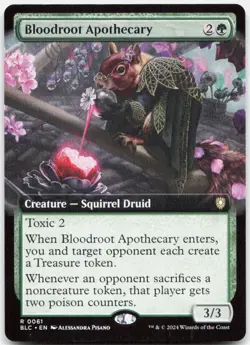 Bloodroot Apothecary (Extended Art) *Regular* BLC 61 NM - Image 1