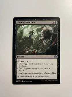 Sheoldred's Edict 108 MTG Phyrexia: All Will Be One - Image 1