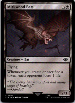 MIRKWOOD BATS 95 UNIVERSES BEYOND: THE LORD OF THE RINGS MTG LP - Image 1
