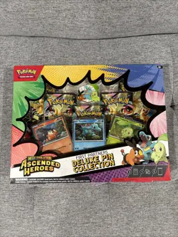 Pokemon TCG Mega Evolution Ascended Heroes First Partners Deluxe Pin Collection! - Image 1