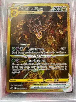 2023 Pokemon SWSH Crown Zenith GG69 Giratina Gold VSTAR PSA 9 Mint - Image 2