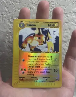 Raichu Expedition Base Set Reverse Holo 25/165 2002 Pokemon - Image 1
