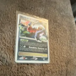 Nintendo Darkrai LV.X 104/106 Diamond & Pearl Holo Rare 100 HP German 2008 - Image 3