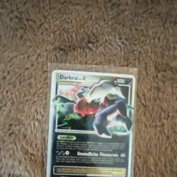 Nintendo Darkrai LV.X 104/106 Diamond & Pearl Holo Rare 100 HP German 2008 - Image 5