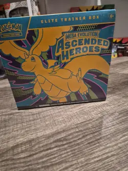 Pokemon TCG Mega Evolution Ascended Heroes Elite Trainers Box ETB 💯 - Image 1