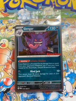 Gengar (Cosmos Holo) (Gamestop Exclusive) 050/088 Holo Pokemon SEALED - Image 1