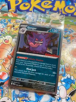 Gengar (Cosmos Holo) (Gamestop Exclusive) 050/088 Holo Pokemon SEALED - Image 2