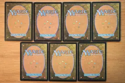 Set of 7 Black Frog Creatures *NM* (Magic Gathering MTG) Tatsunari Toad Rider - Image 2